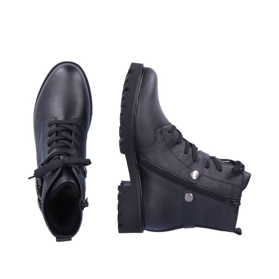 Buty Rieker Remonte D8699 Damskie Czarne