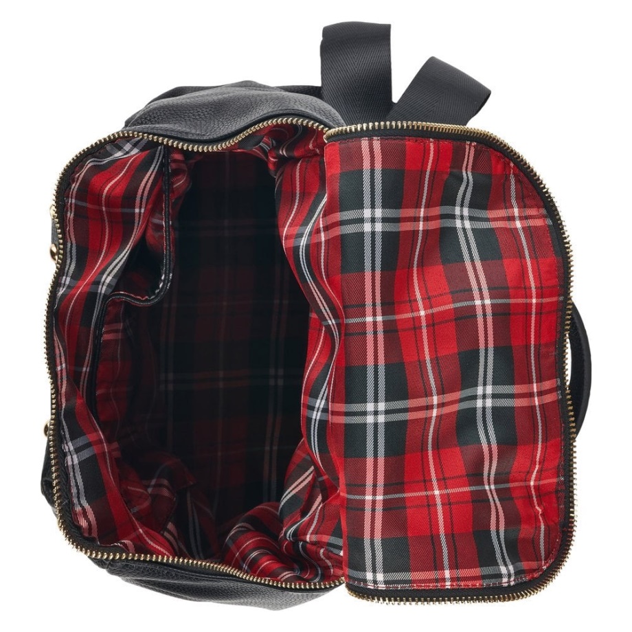 Rieker Remonte Q0521-00 Damska Czarna Torba Na Suwak Czarna