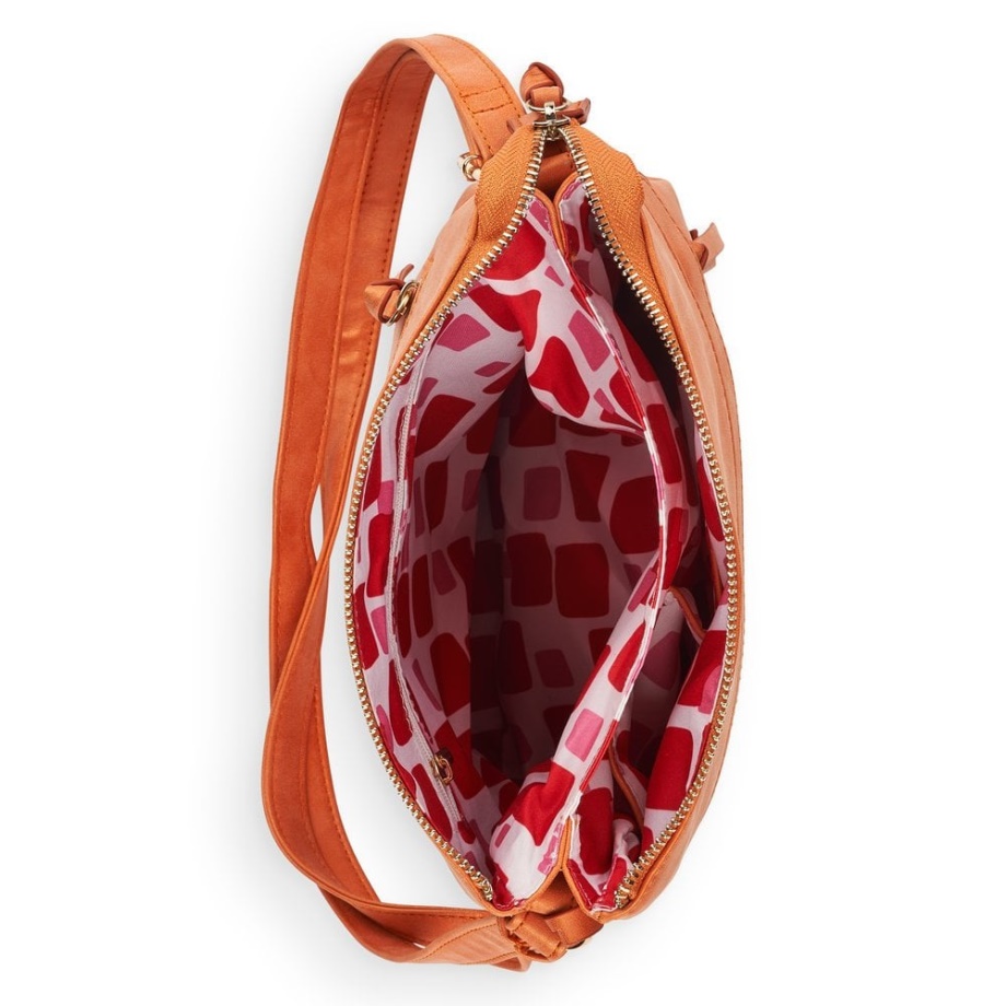 Rieker Remonte Q0702-38 Damska Pomarańczowa Torebka Pomarańczowa