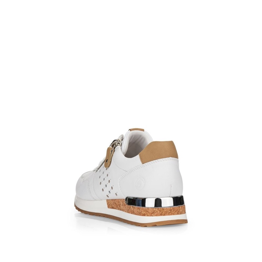 Buty Damskie Rieker Remonte R2536 Białe