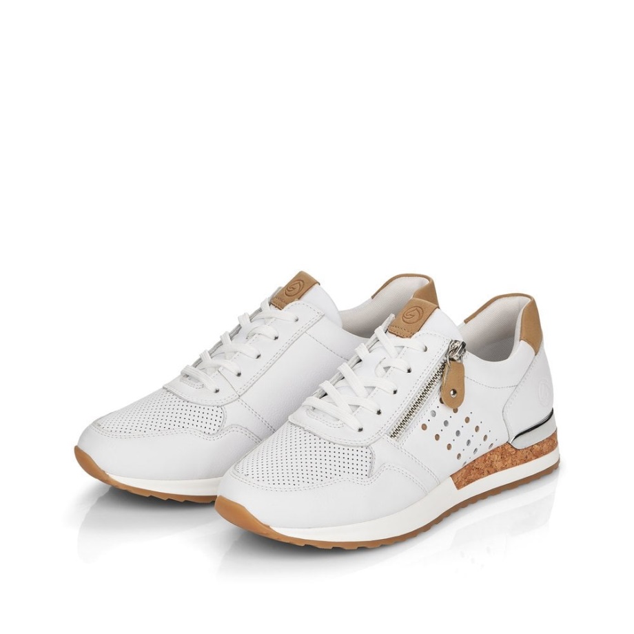 Buty Damskie Rieker Remonte R2536 Białe