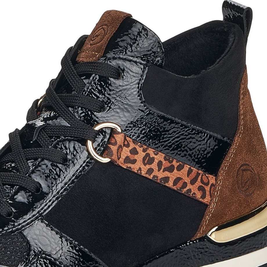 Buty Rieker Remonte R2574 Damskie Czarne