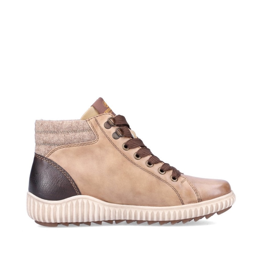 Buty Damskie Rieker Remonte R8271 Brązowe