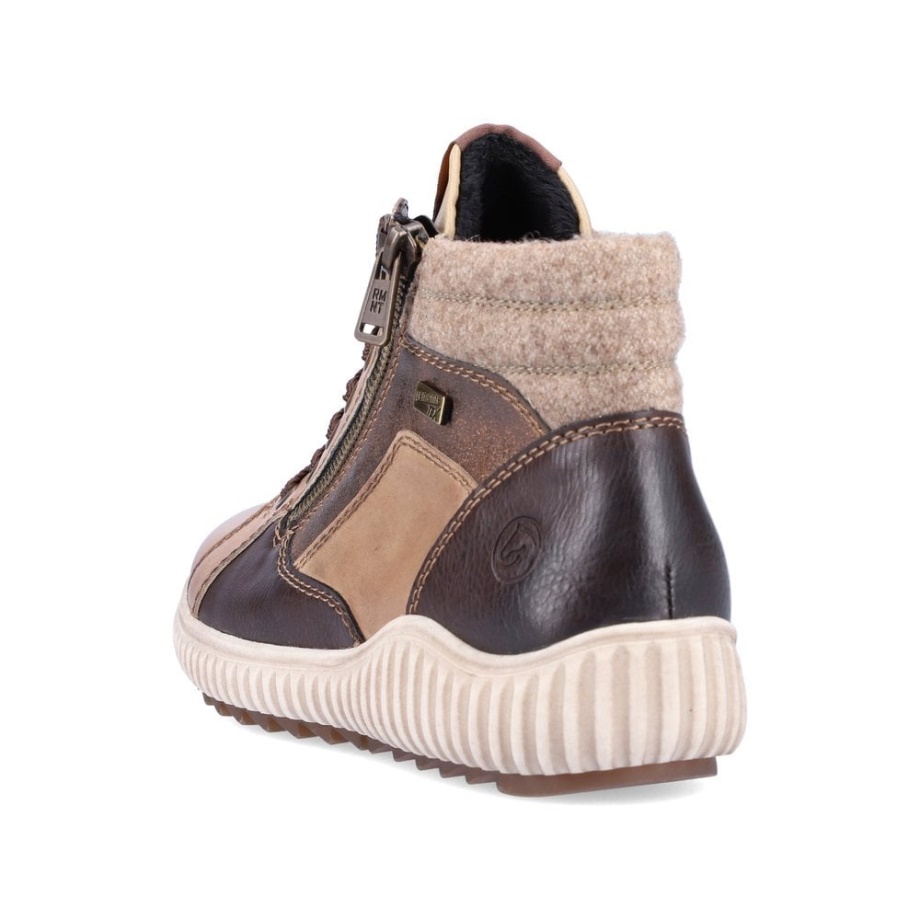 Buty Damskie Rieker Remonte R8271 Brązowe