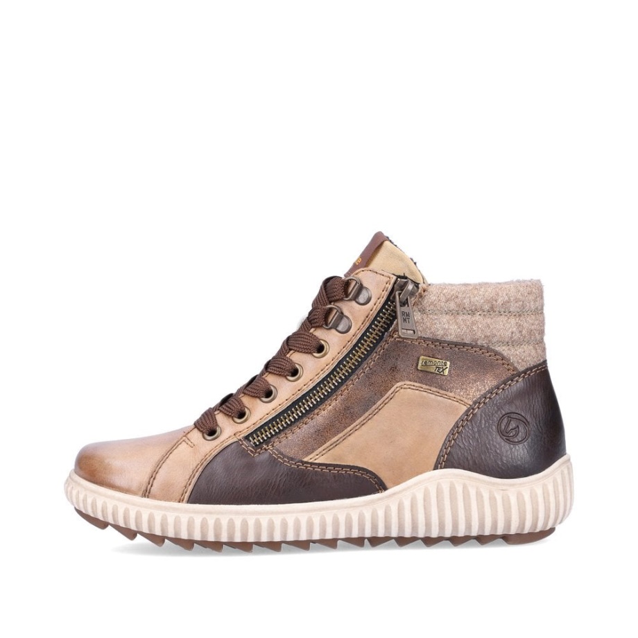 Buty Damskie Rieker Remonte R8271 Brązowe