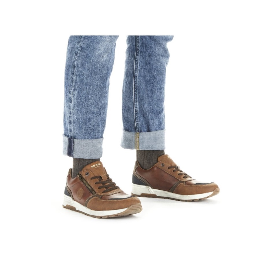 Rieker 15130 Męskie Buty Metaliczne