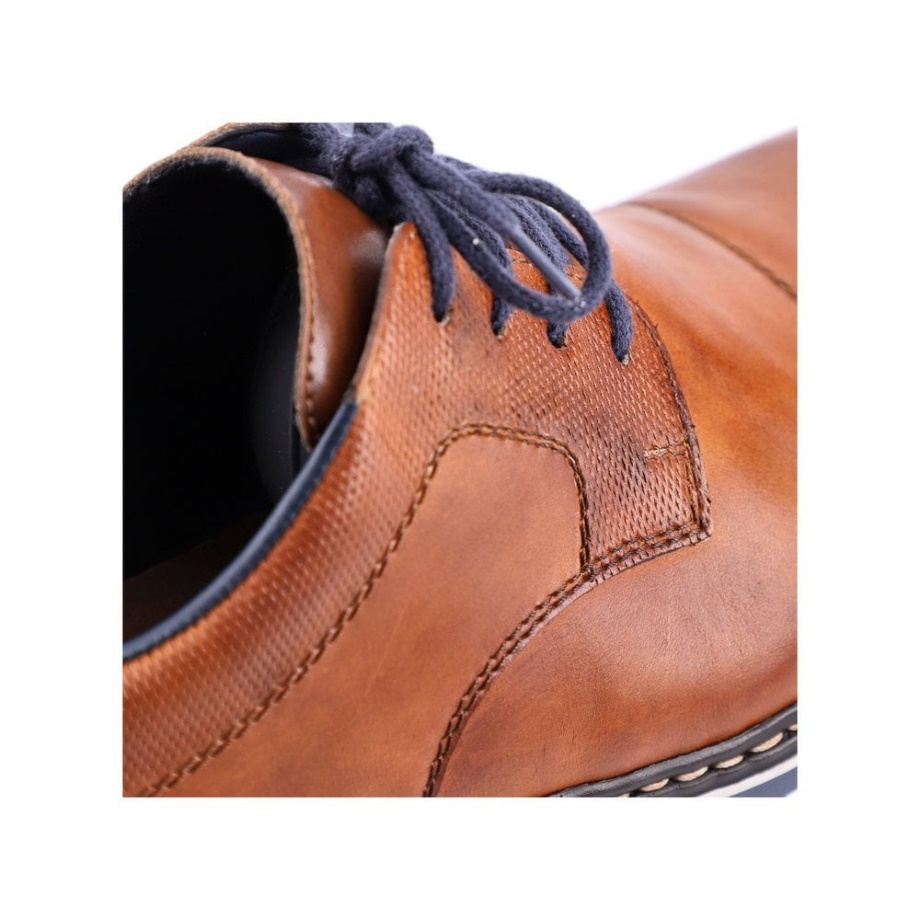 Buty Męskie Rieker 16502 Brązowe