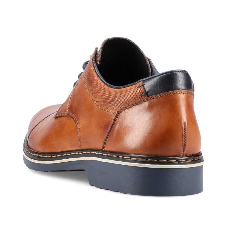 Buty Męskie Rieker 16502 Brązowe