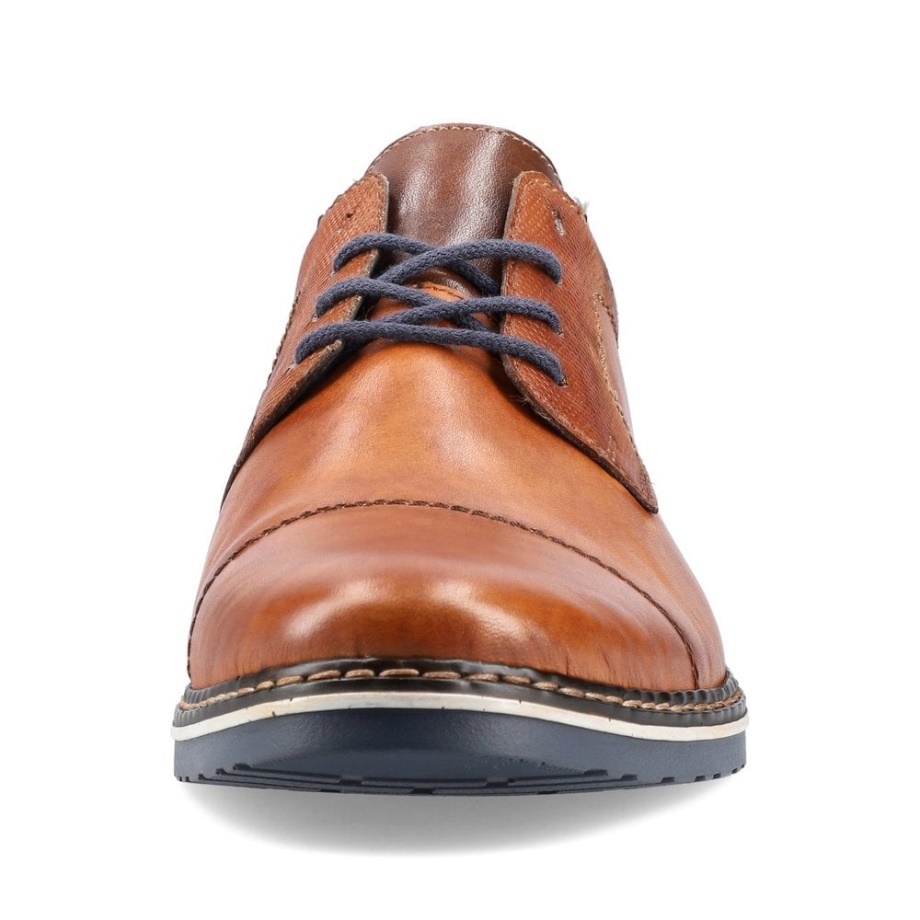Buty Męskie Rieker 16502 Brązowe