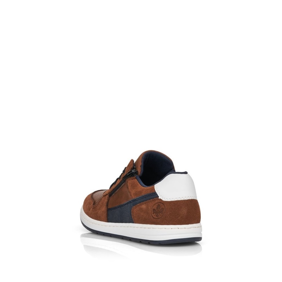 Buty Męskie Rieker 18200 Brązowe