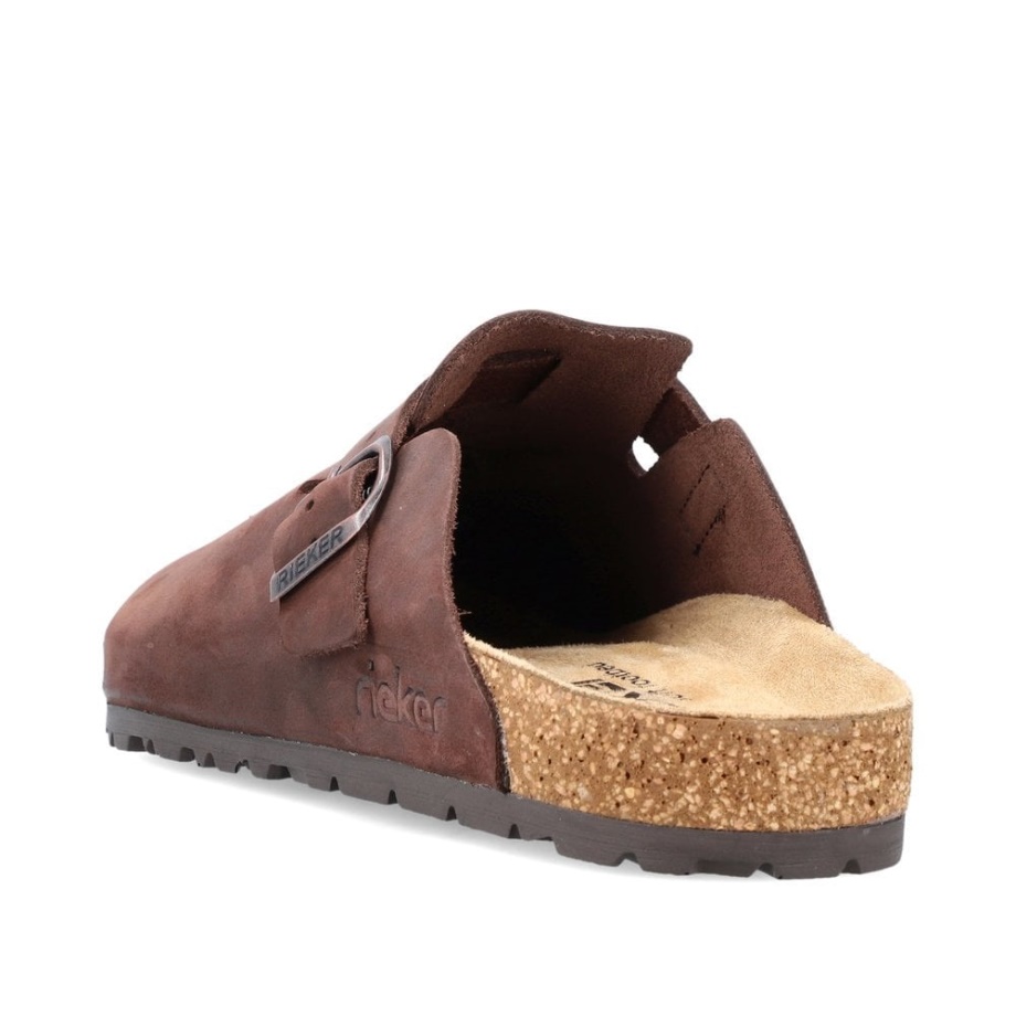 Sandały Męskie Rieker 22180 Brązowe