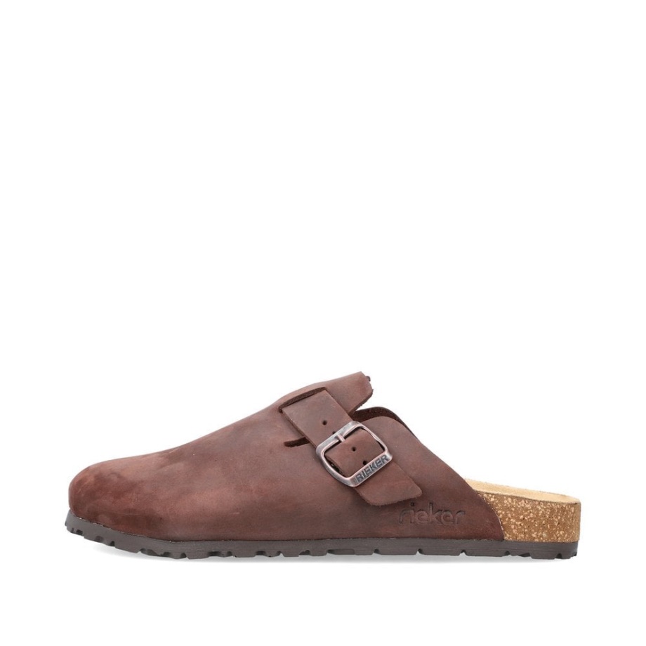 Sandały Męskie Rieker 22180 Brązowe