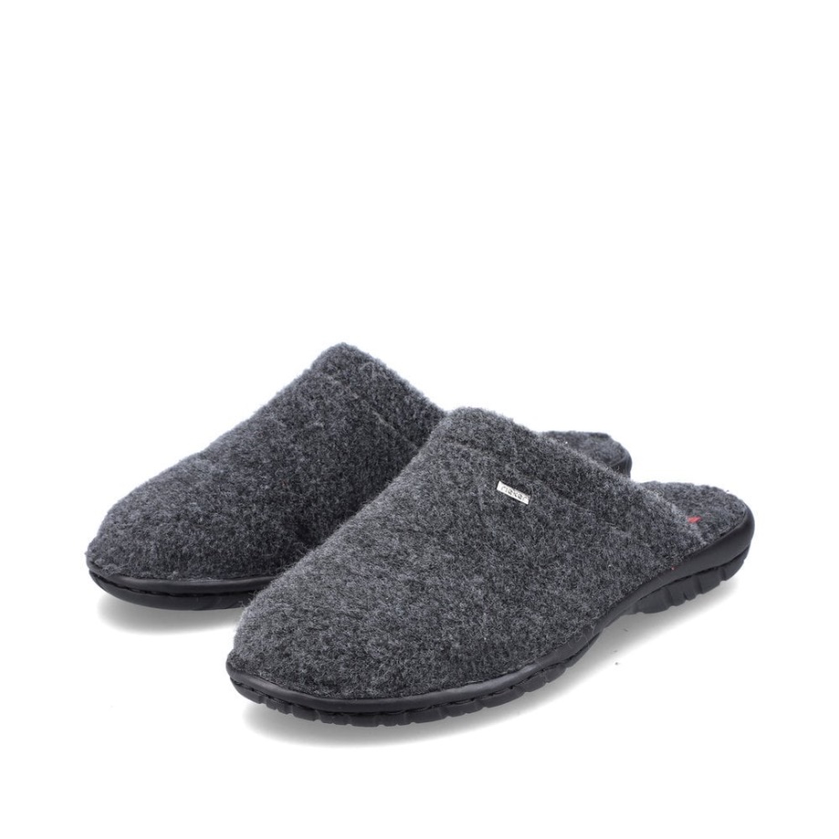 Kapcie Męskie Rieker 26594 Szare