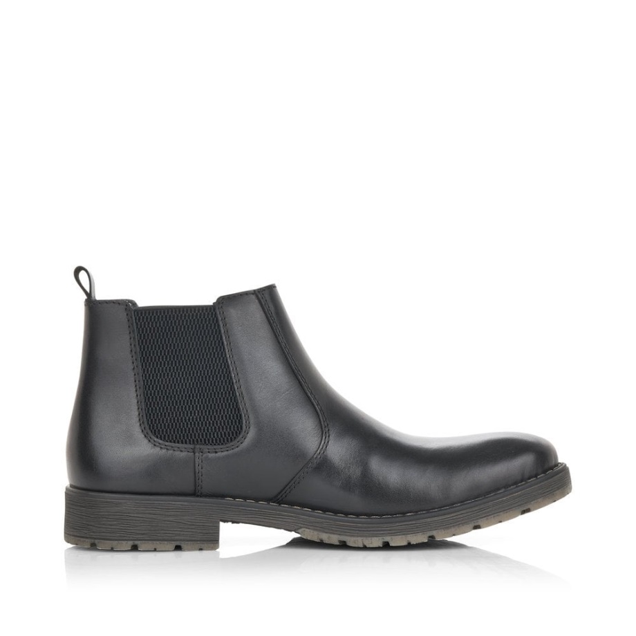 Buty Rieker 33354 Męskie Czarne