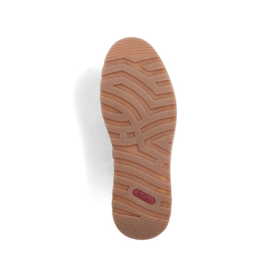 Rieker 37022 Męskie Botki Brązowe