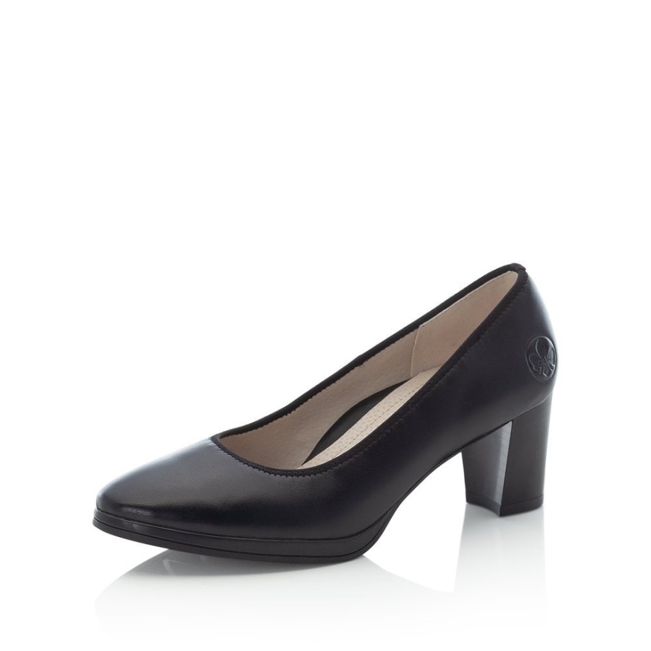 Rieker 49560 Czarne Buty Damskie