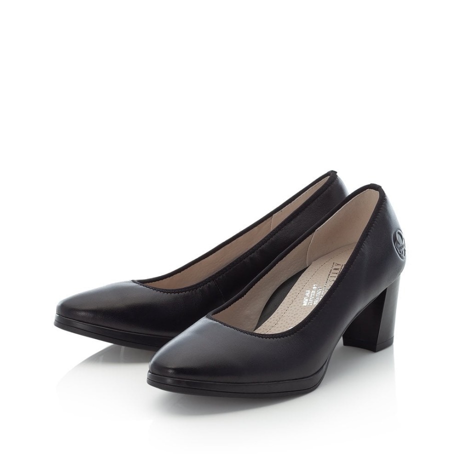 Rieker 49560 Czarne Buty Damskie