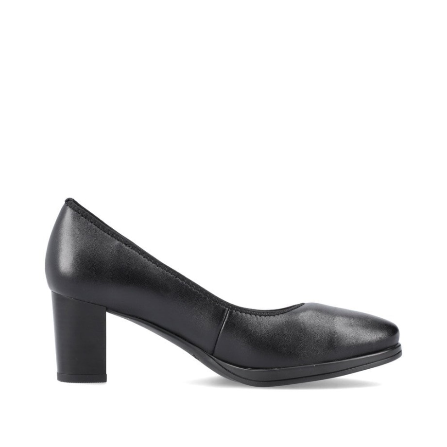 Rieker 49560 Damskie Czarne Buty