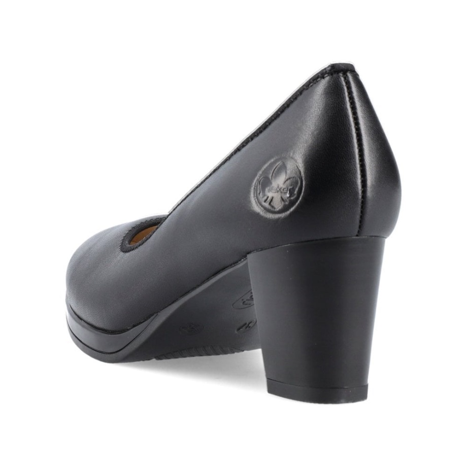 Rieker 49560 Damskie Czarne Buty