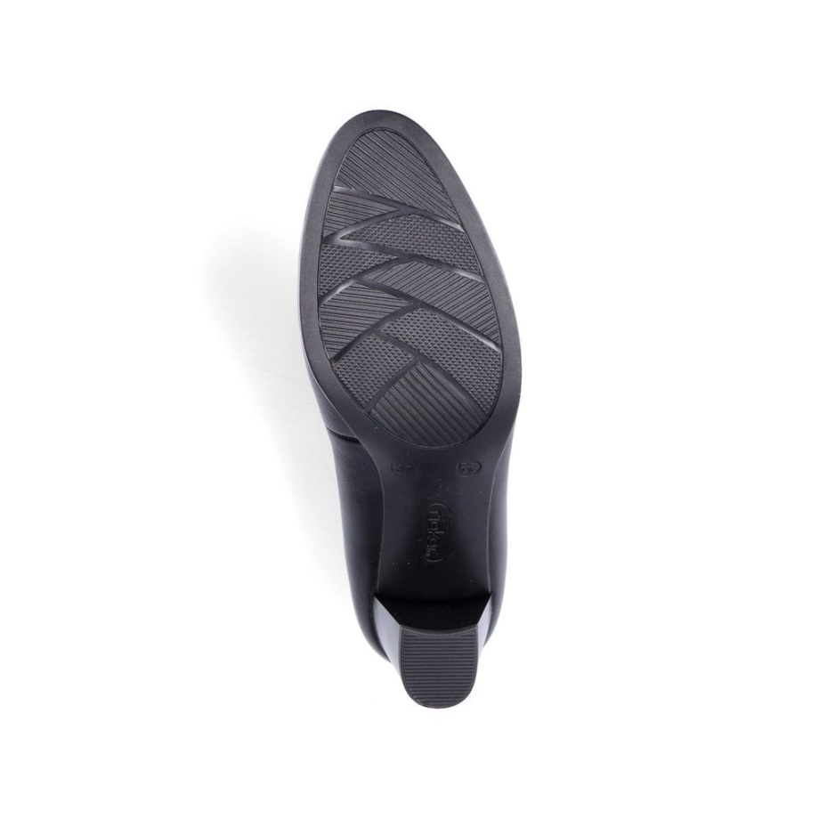 Rieker 49560 Damskie Czarne Buty