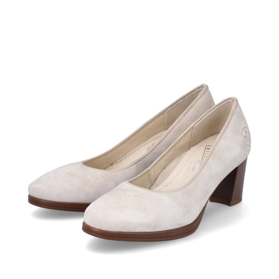 Buty Damskie Rieker 49560 Beżowe