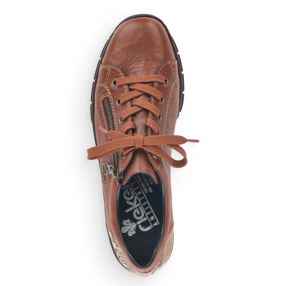 Buty Damskie Rieker 53702 Brązowe