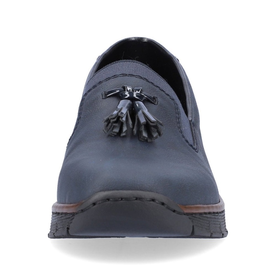 Rieker 53751 Damskie Buty Niebieskie