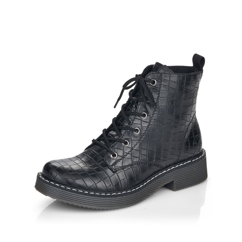 Kozaki Rieker 70010 Damskie