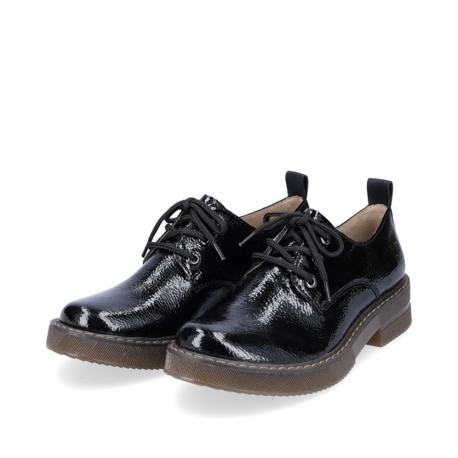 Damskie Buty Rieker 72000 Czarne