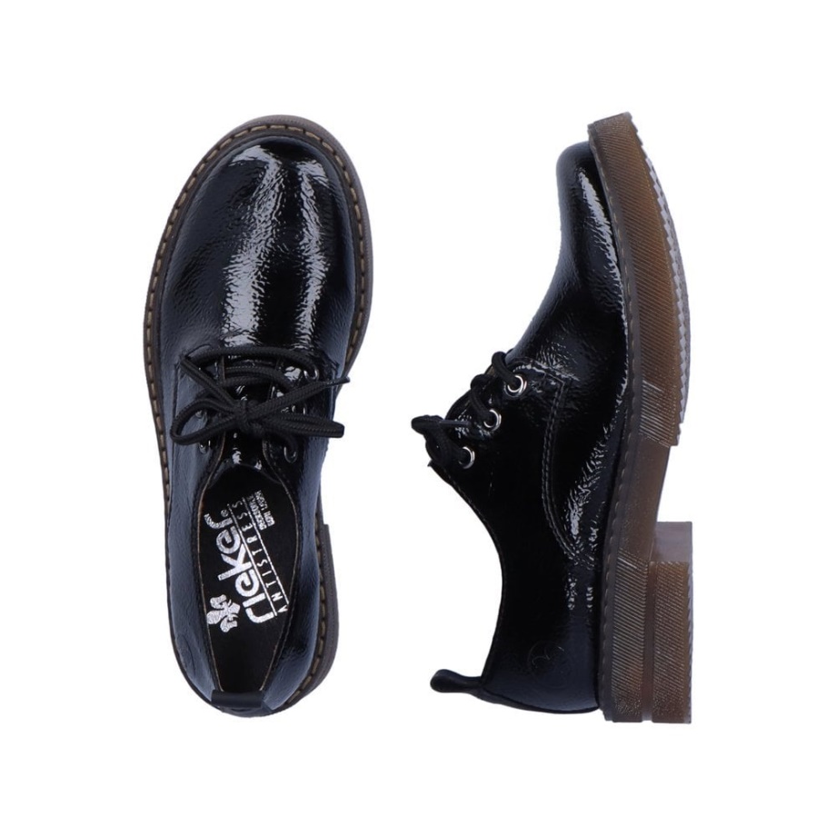 Damskie Buty Rieker 72000 Czarne