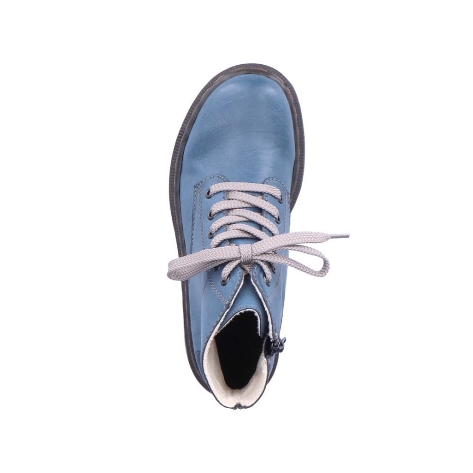 Rieker 78240 Buty Damskie Niebieskie