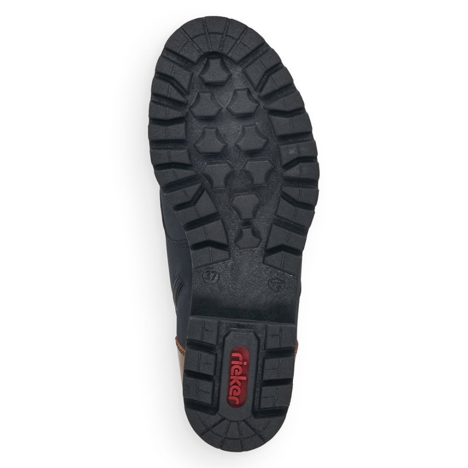 Rieker 78502 Buty Damskie Niebieskie