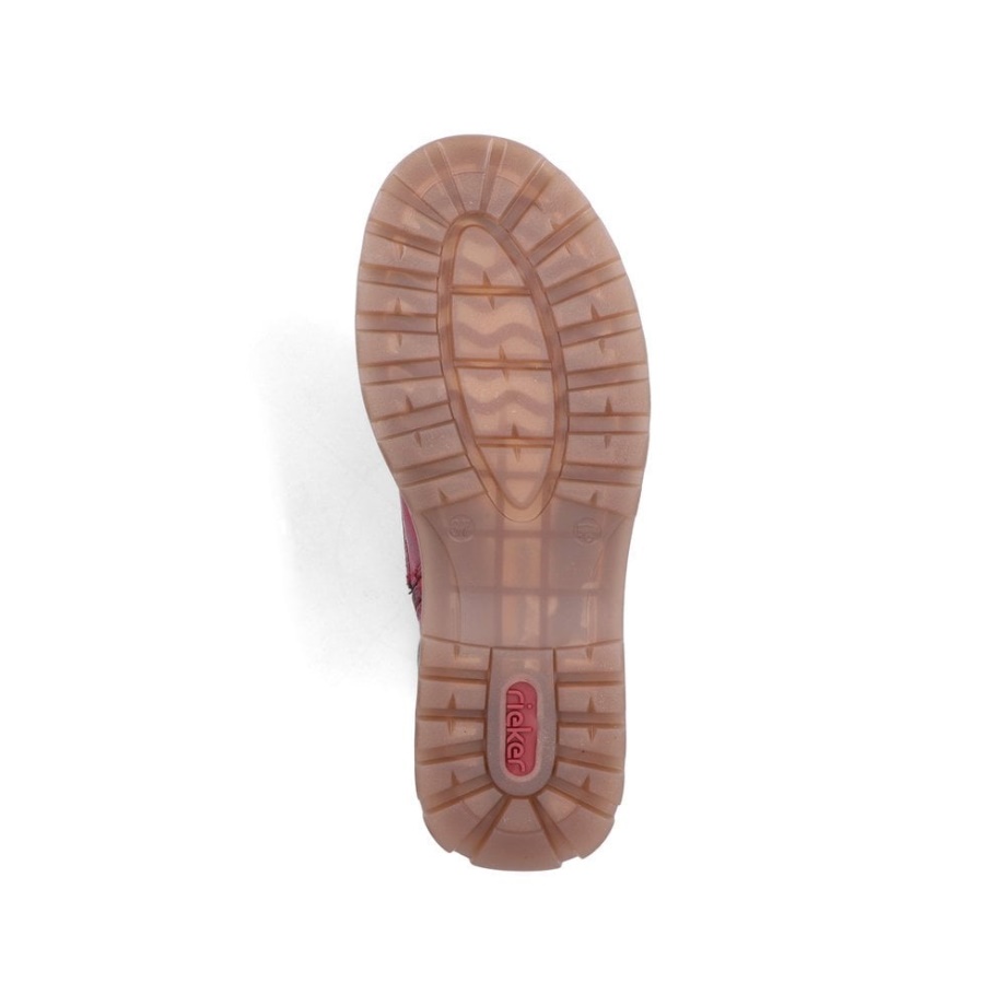 Rieker 92810 Buty Damskie Czerwone
