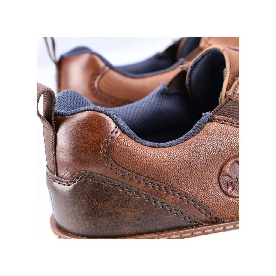 Buty Męskie Rieker B3301 Brązowe