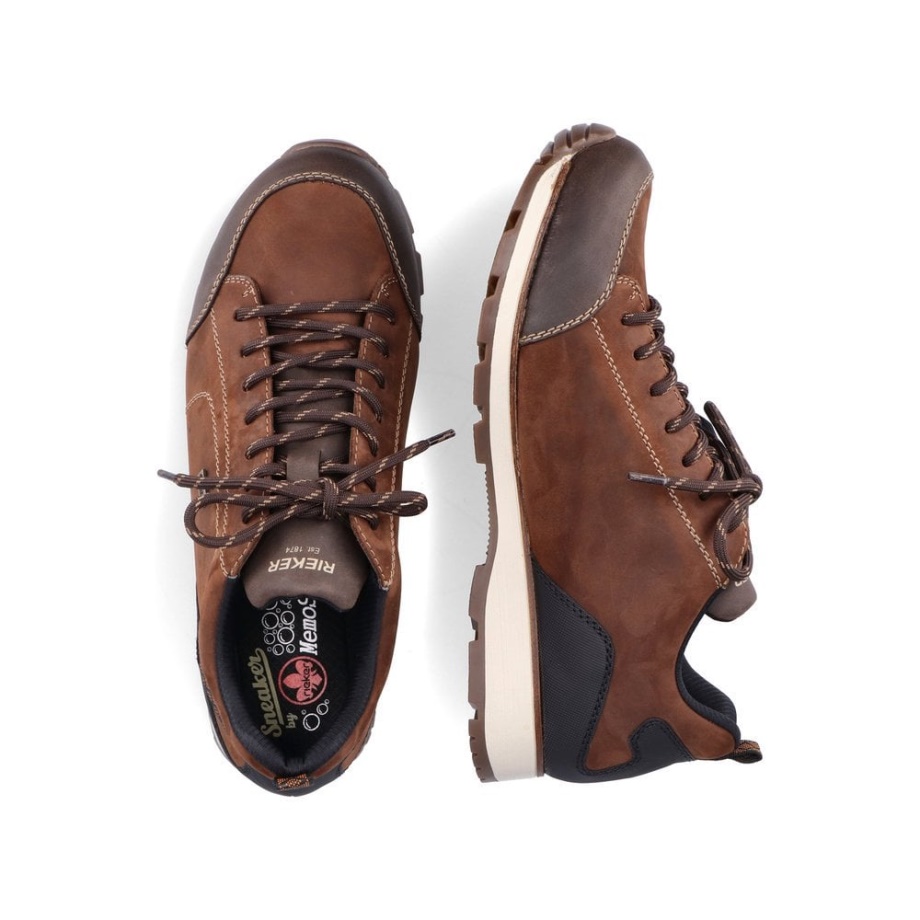 Buty Męskie Rieker B5721 Brązowe