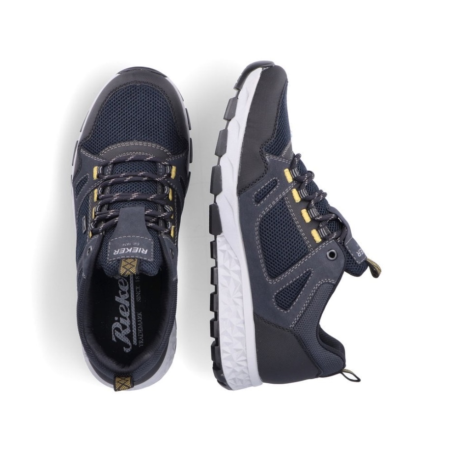 Buty Męskie Rieker B6720 Niebieskie