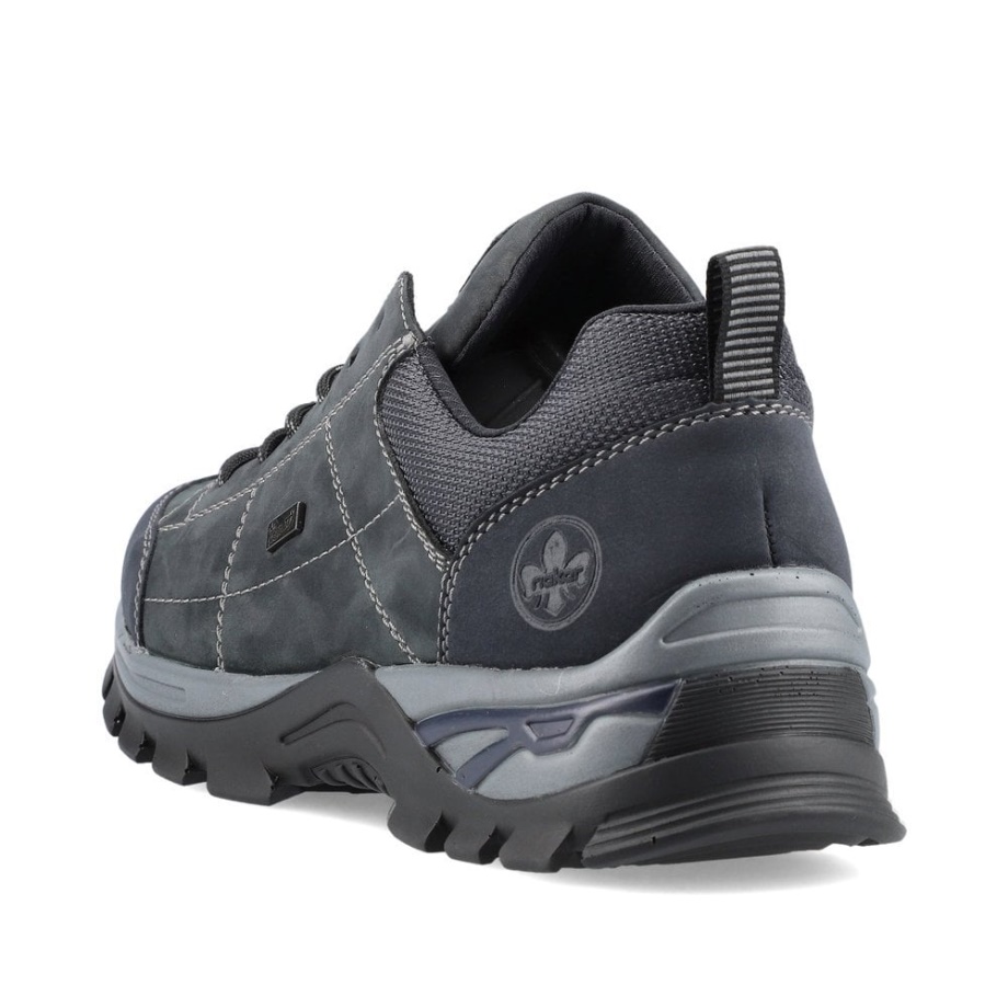 Buty Męskie Rieker B6803 Niebieskie