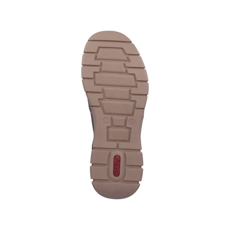 Buty Męskie Rieker B7756 Brązowe