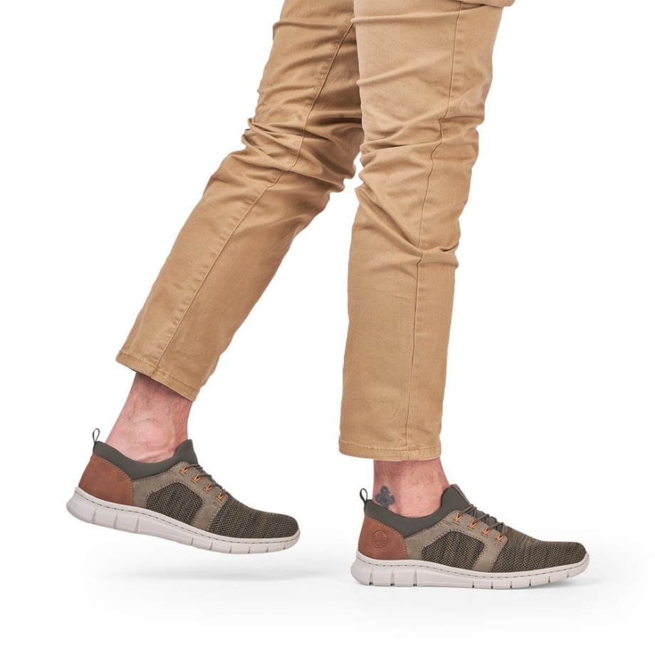 Buty Męskie Rieker B7796 Zielone