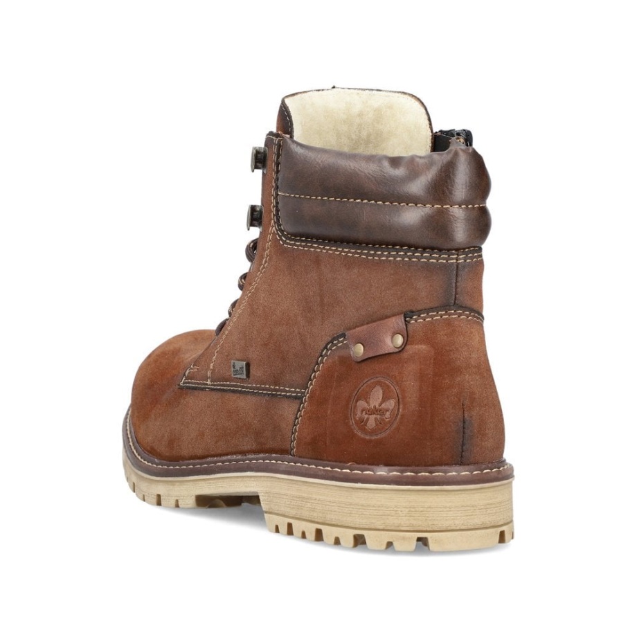Buty Męskie Rieker F3650 Brązowe
