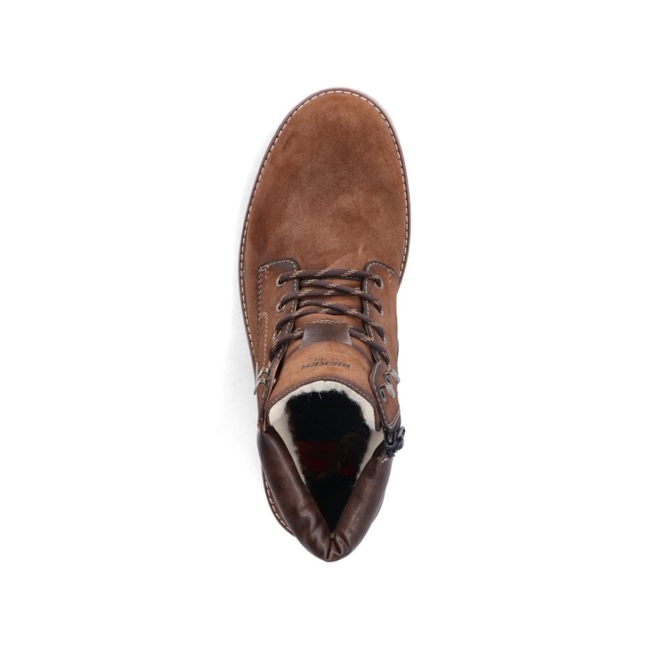 Buty Męskie Rieker F3650 Brązowe