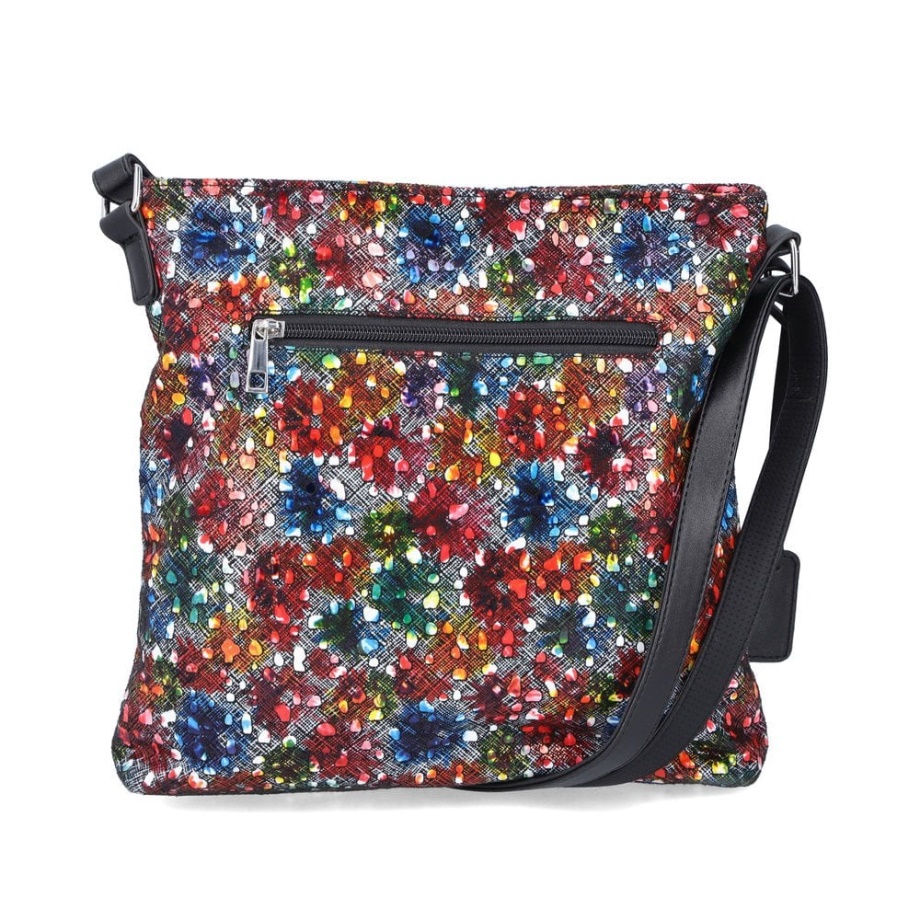 Rieker H1040-94 Damska Torba Na Zamek Błyskawiczny Metaliczna