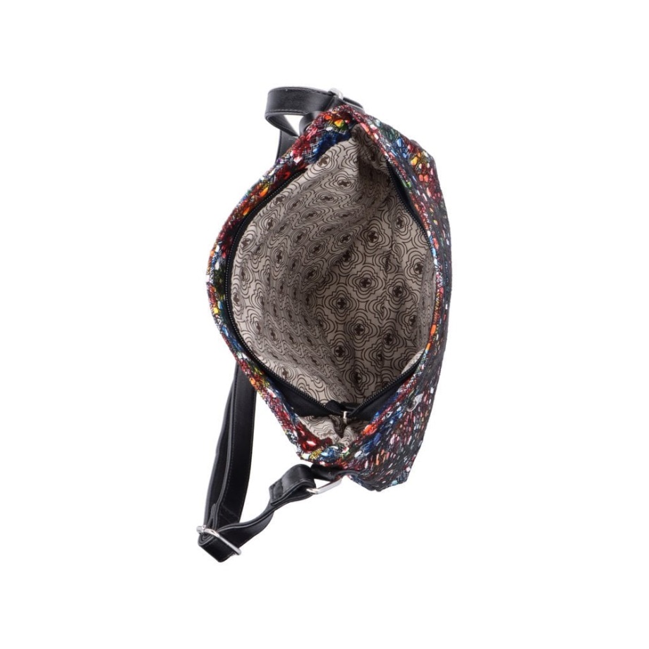 Rieker H1040-94 Damska Torba Na Zamek Błyskawiczny Metaliczna