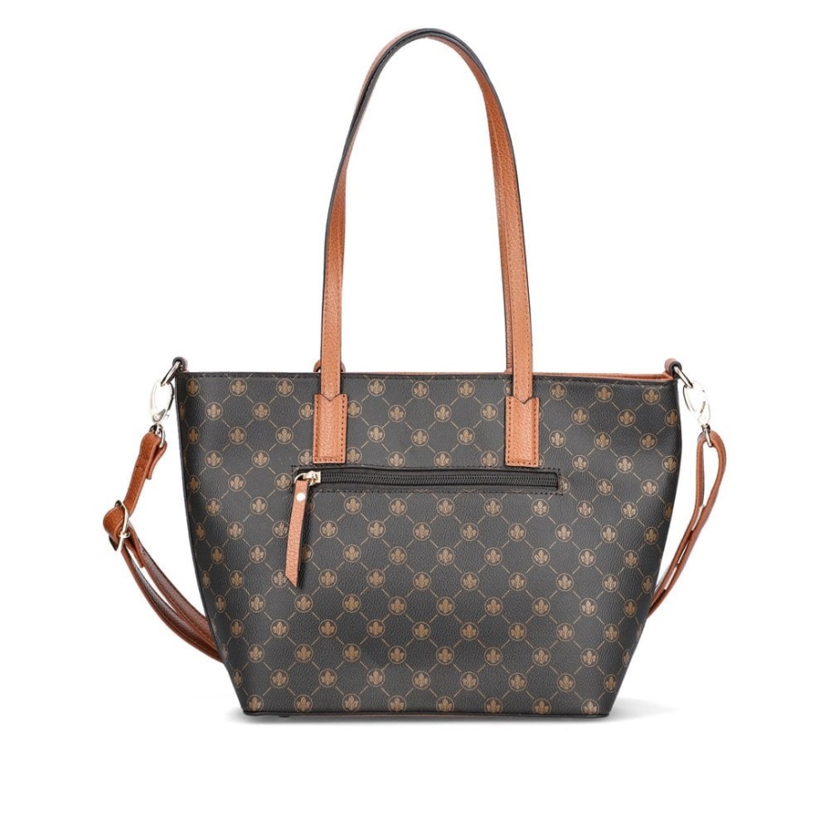 Rieker H1305-00 Damska Czarna Torba Na Suwak Czarna