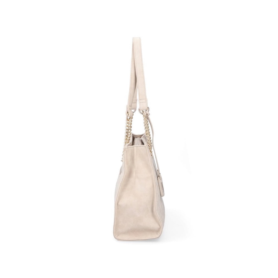 Rieker H1336-60 Damska Beżowa Torebka Na Suwak Beżowa