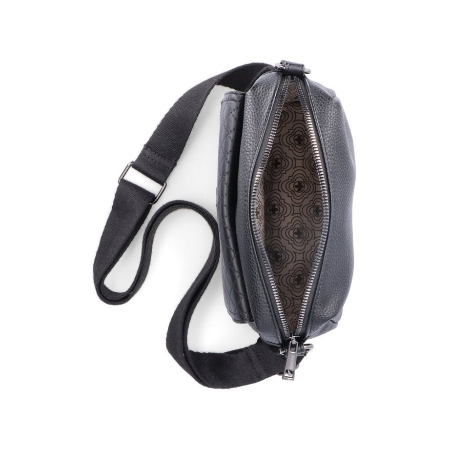 Rieker H1455-00 Damska Czarna Torebka Na Suwak Czarna