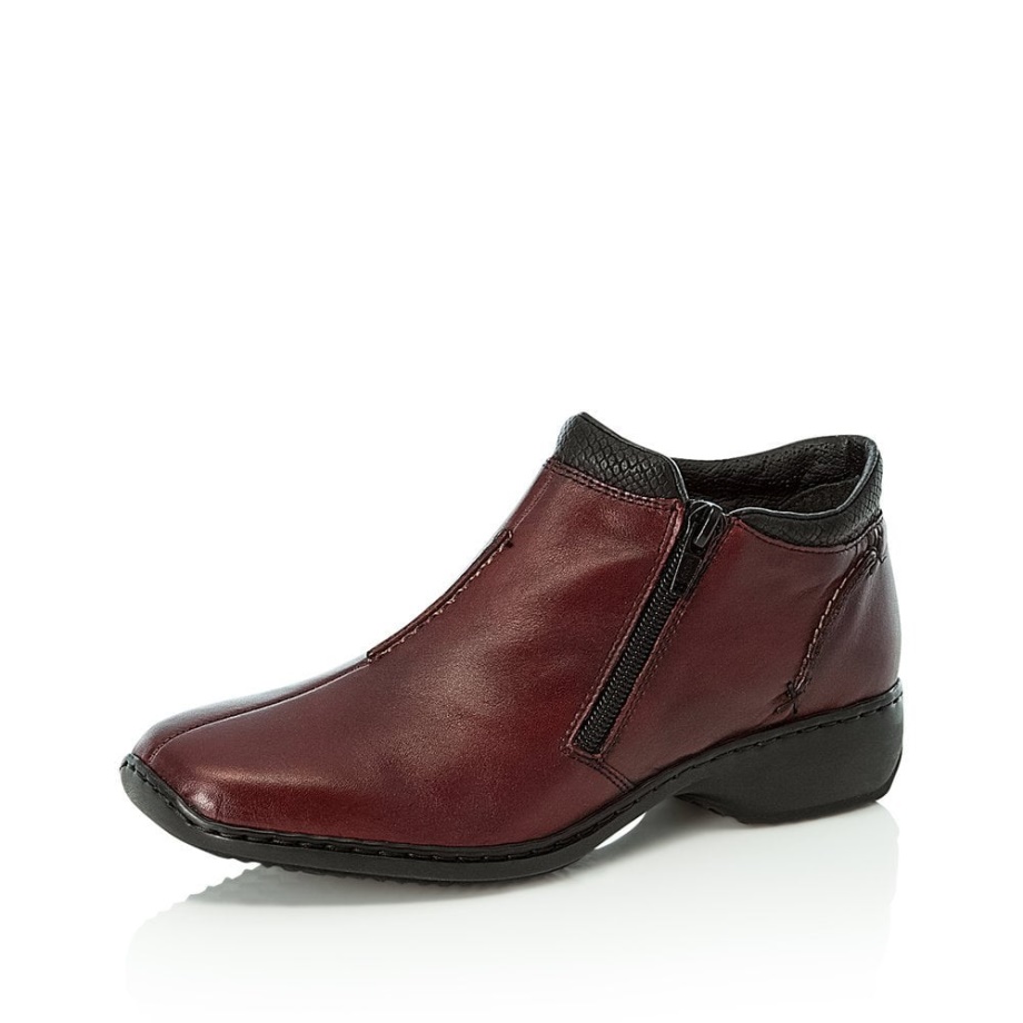 Rieker L3882 Buty Damskie Czerwone