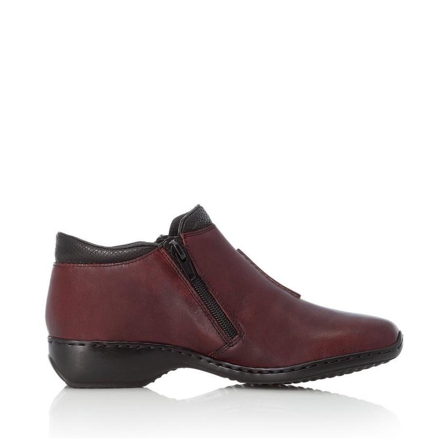 Rieker L3882 Buty Damskie Czerwone