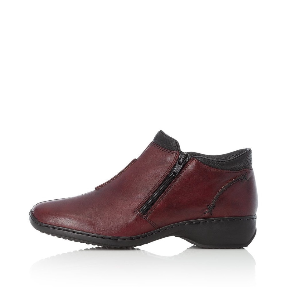 Rieker L3882 Buty Damskie Czerwone