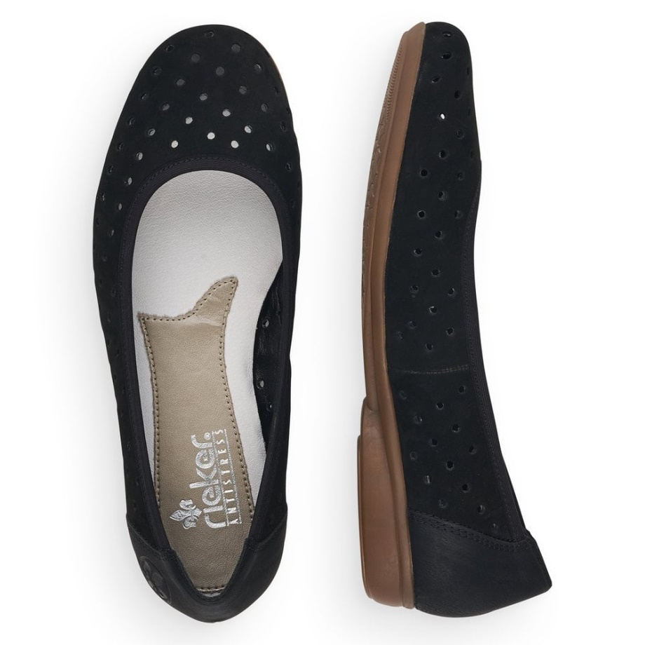 Buty Rieker L8355 Damskie Czarne